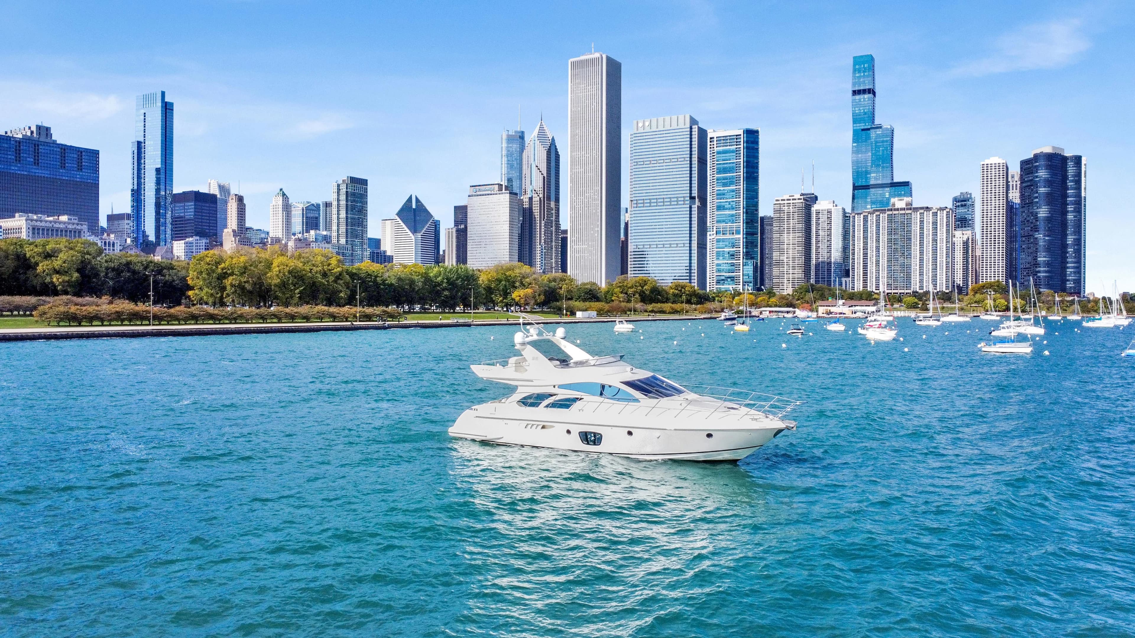 Precision Yacht Sales on Lake Michigan